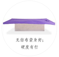 無紡布袋身好，硬度有行